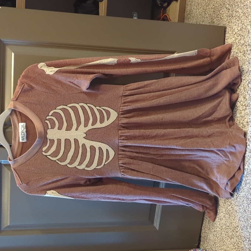 Wildfox Skeleton Dress Small Halloween